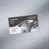 Automotive Service Design Visitekaartje Magneet (Voorbeeld)
