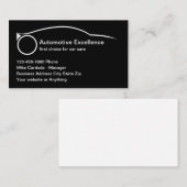 Automotive Services Cool Business Cards Visitekaartje (Voorkant / Achterkant)