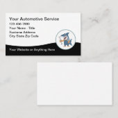 Automotive Services Cool Visitekaartjes (Voorkant / Achterkant)