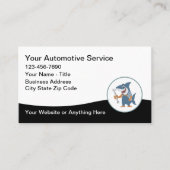 Automotive Services Cool Visitekaartjes (Voorkant)