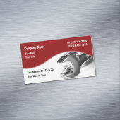 Automotive Services Mechanische Moersleutel Magnetisch Visitekaartje (Voorbeeld)