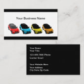 Automotive Theme Visitekaartjes Design (Voorkant / Achterkant)