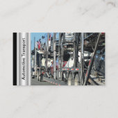 Automotive Transport Car Carrier Thema Visitekaartje (Voorkant)