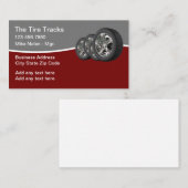 Automotive Tyre Store Visitekaartjes (Voorkant / Achterkant)
