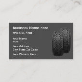 Automotive Tyre Thema Visitekaartjes (Voorkant)