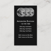 Automotive Tyre Thema Visitekaartjes (Voorkant)