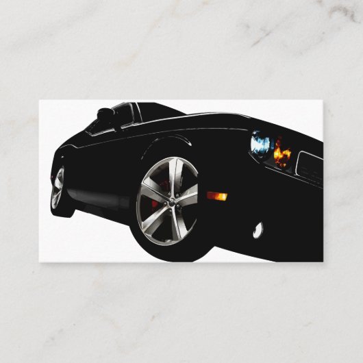 Automotive Visitekaartjes Design Sjabloon (Voorkant)