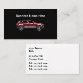 Automotive Visitekaartjes Eenvoudig ontwerp (Voorkant / Achterkant)