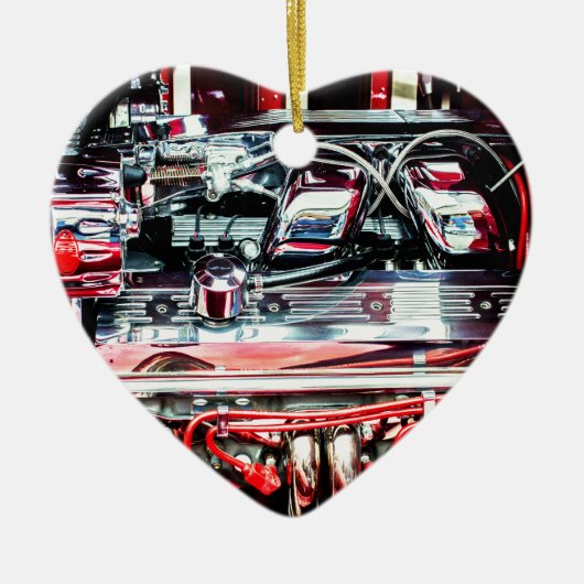 Automotor Keramisch Ornament (Voorkant)