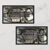 Automotor voor deskundigen op het gebied van motor visitekaartje (Voorkant / Achterkant)