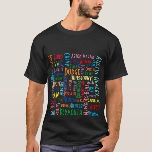 Autonaam Puzzle T-Shirt (Voorkant)