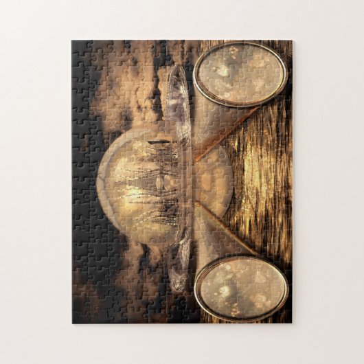 Autonome Pod City-puzzel Legpuzzel (Verticaal)