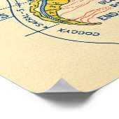 Autonoom zenuwstelsel, ruggenmergzenuwen poster (Hoek)