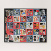 Autoonderdelen Alfabet Puzzle Legpuzzel (Horizontaal)