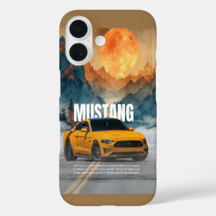 Autoontwerp Vetgedrukte Automotive Art Phone Cas iPhone 16 Hoesje