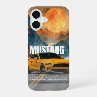 Autoontwerp | Vetgedrukte Automotive Art Phone Cas iPhone 16 Hoesje