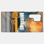 Autoontwerp | Vetgedrukte Automotive Art Phone Cas Samsung Galaxy Hoesje (Achterkant horizontaal)