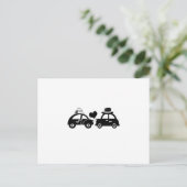 Autopaar Briefkaart (Staand voorkant)