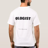 AUTOPARTSOLOGIST T-Shirt (Achterkant)