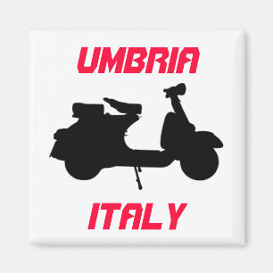 Autoped, Umbrië, Centraal Italië Italië Magneet