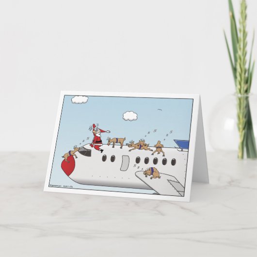 Autopilot Christmas Wenskaart Feestdagen Kaart (Voorkant)