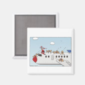 Autopilot kerstmagneet magneet (Voorkant / Achterkant)