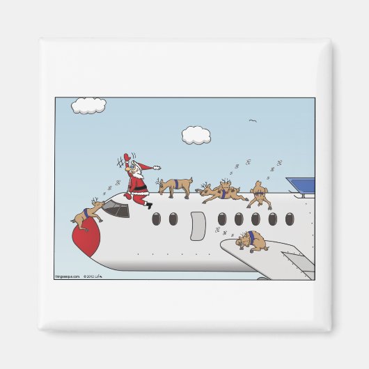 Autopilot kerstmagneet magneet (Voorkant)