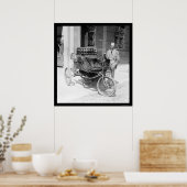 Autoprijs 1924 op drie wielen poster (Keuken)