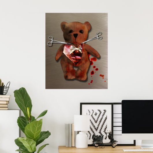 Autopsie van het Poster van T. Beer (Thuiskantoor)