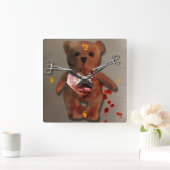 Autopsie van T. Bear Vierkante Klok (Huis)