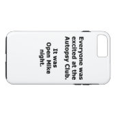 Autopsy Club Case-Mate iPhone Case (Achterkant (Horizontaal))