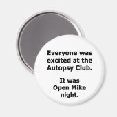 Autopsy Club Magneet (Voorkant / Achterkant)
