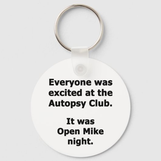 Autopsy Club Sleutelhanger (Voorkant)