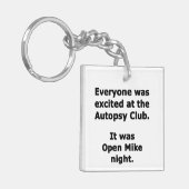 Autopsy Club Sleutelhanger (Voorkant Links)