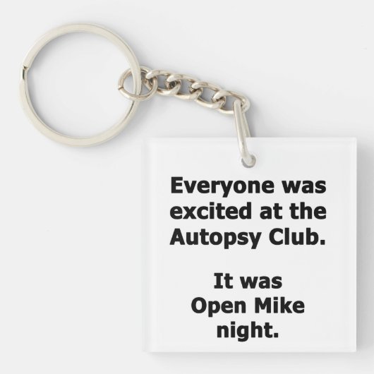 Autopsy Club Sleutelhanger (Voorkant)