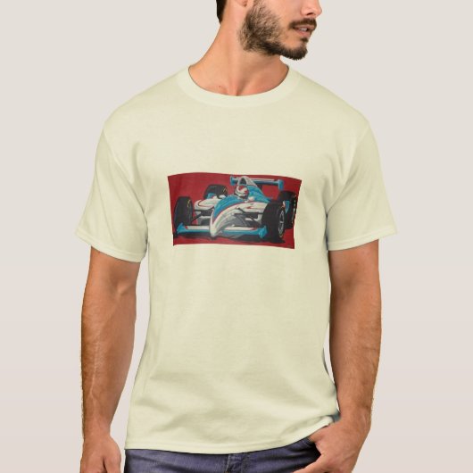 autorace tegen shirt (Voorkant)