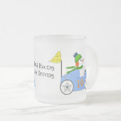 Autoracen Matglas Koffiemok (Voorkant rechts)