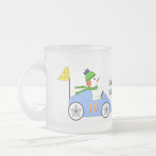 Autoracen Matglas Koffiemok (Links)