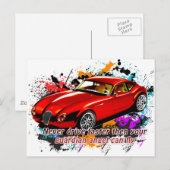 Autoraster Briefkaart (Voorkant / Achterkant)