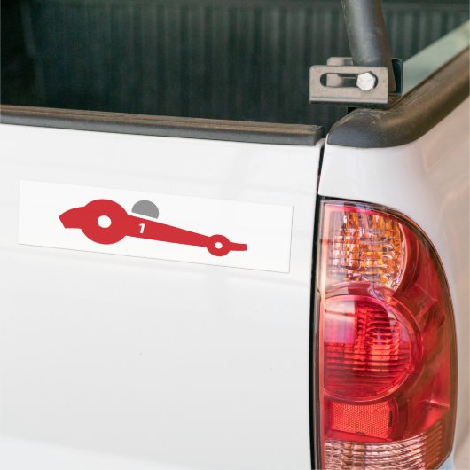 Autoraster Bumpersticker (Op Truck)