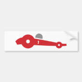 Autoraster Bumpersticker (Voorkant)