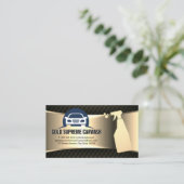 Autoreiniging | Auto-services Visitekaartje (Staand voorkant)