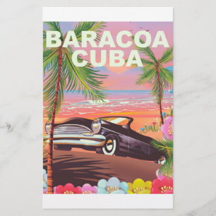 Autoreisposter Baracoa Cuba Briefpapier