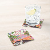 Autoreisposter Baracoa Cuba Kartonnen Onderzetters (Insitu)