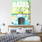 autoreisposter Natal Brazilië Canvas Afdruk (Insitu (Slaapkamer))