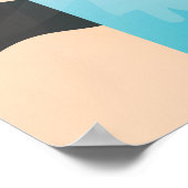  autoreisposter Natal Brazilië Poster (Hoek)