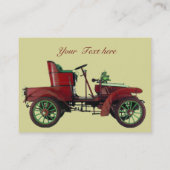 AUTOREPARAAT - AUTOMOTIEF, groen rood Visitekaartje (Achterkant)