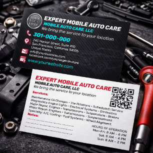 Autoreparatie & Auto Airco Specialist Eigen Logo Q Visitekaartje