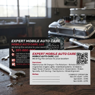 Autoreparatie & Auto Airco Specialist Eigen Logo Q Visitekaartje