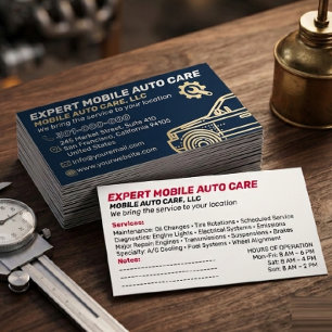 Autoreparatie & Auto Airco Specialist Mechanische  Visitekaartje